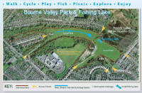 Click to enlarge an aerial photo of the park & the project