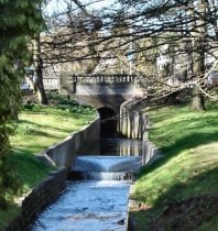 Branksome Wood Road Gauging Weir