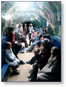 HEED visit the Oceanarium, World Water Day 2006